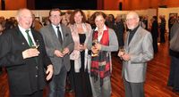 Harry Zeuner, Friedrich Hoffmann, Mechthild Hubrich, Angelika Stahl und Werner Busch 2012